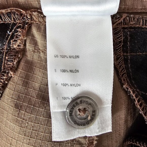 The North Face Womens Brown Ripstop Long Shorts Size 4 Lightweight Outdoor Wear - Picture 4 of 12